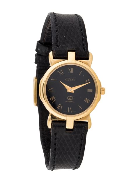 montre gucci noire femme|classic Gucci watch for women.